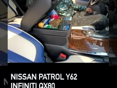 Devriyeye adanmış y62 PAR plastik yükseltilmiş kolçak siyah Araba İç Kolçak